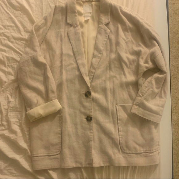 H&M Linen Blend blazer - Picture 1 of 4